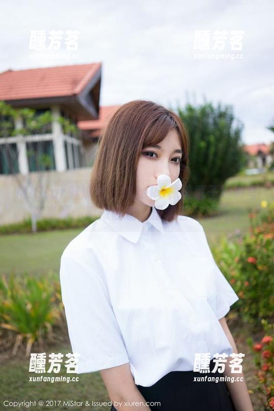 MiStar魅妍社 - Mieko林美惠子短裤写真资源：看似随意，却藏着万种风情