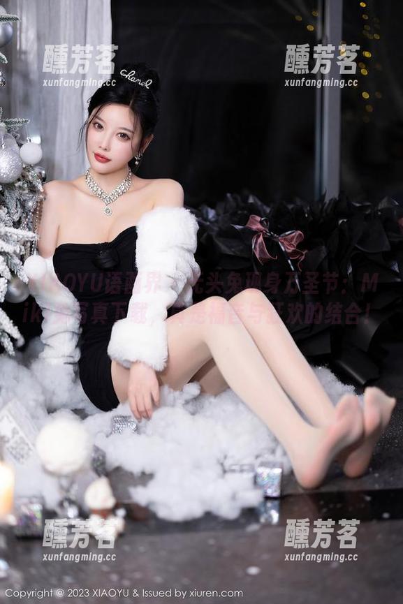 XIAOYU语画界 - 无头兔现身万圣节：Miki兔写真下载，真是福音与狂欢的结合！