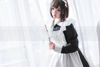 喵糖映画黑色JK少女，在线美图，青春就是要上锁！
