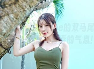 嗲囡囡 – 程慧娴Phoebe的双马尾套图：让我们一起感受青春的气息！