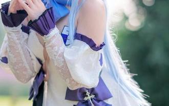 看！弥美Mime与少女前线HK416的写真——好像一直在勾引我侧面的视线